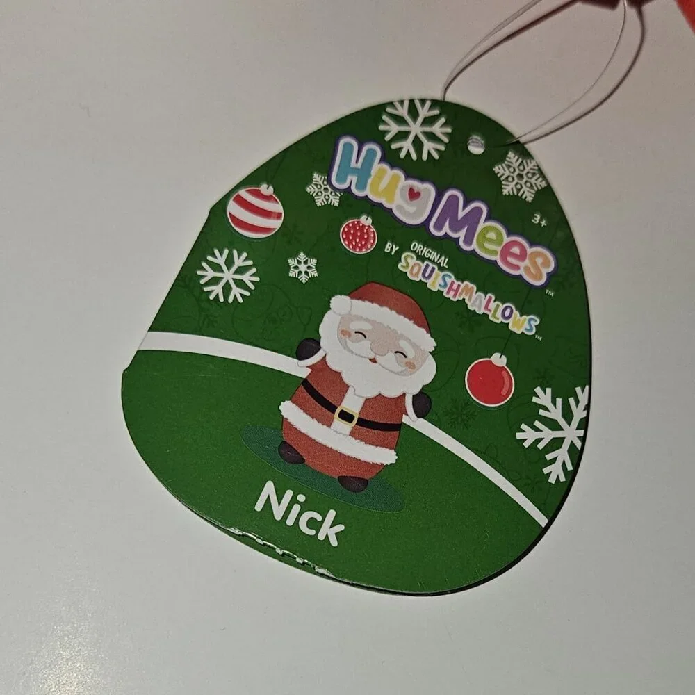 NEW Squishmallows Hug Mees Nick Santa Claus Plush 11